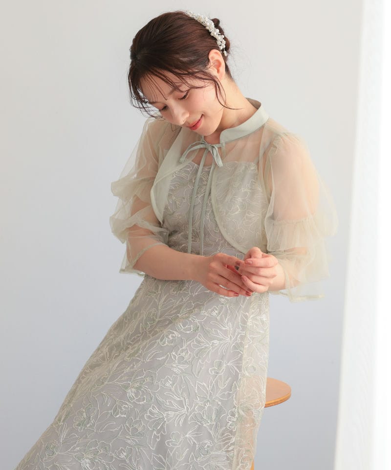 パーティードレス/グリーン系のレンタルアイテム | 結婚式パーティーの 