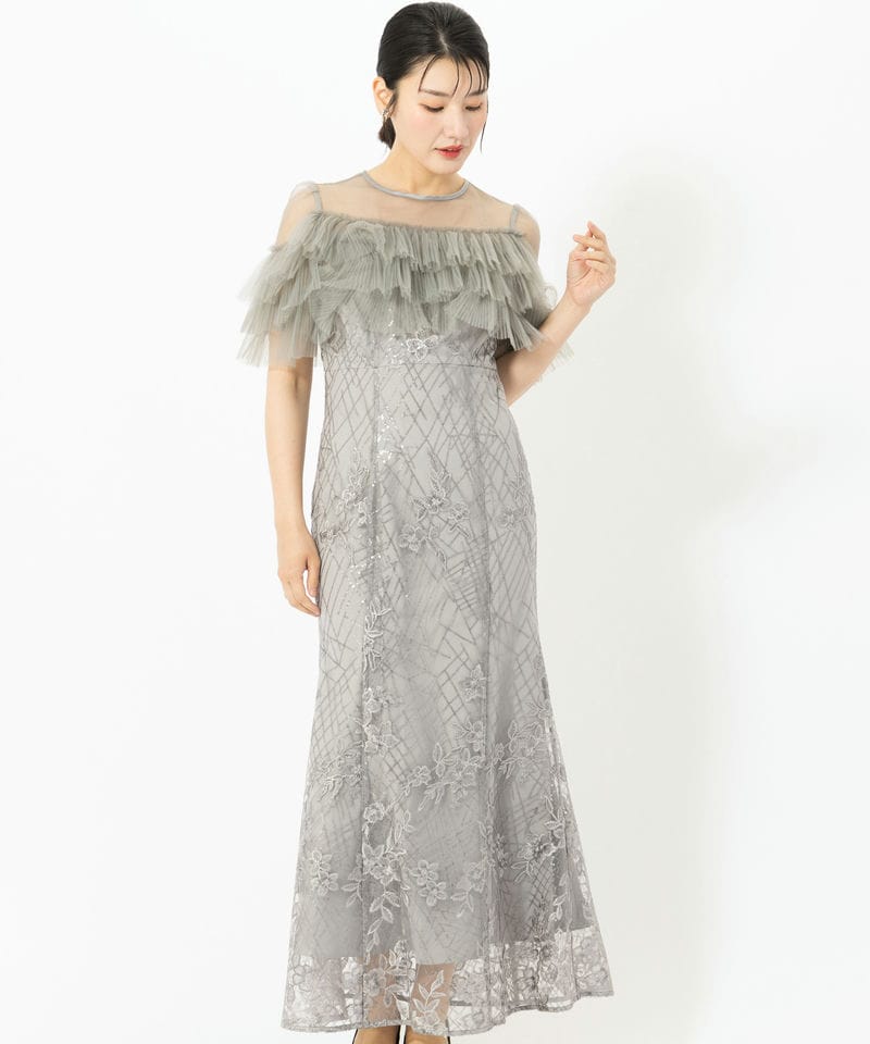Leja/パーティードレス/グレー系のレンタルアイテム | 結婚式
