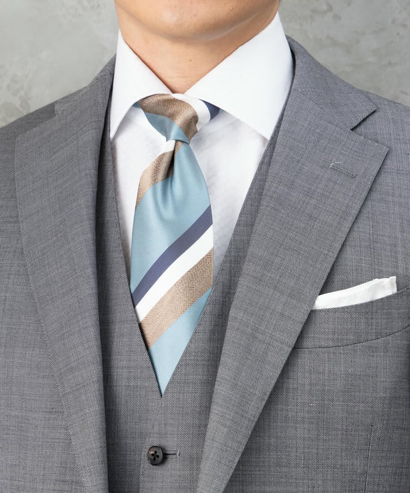 SUIT SQUARE スーツスクエア シャークスキン・スリーピーススーツ