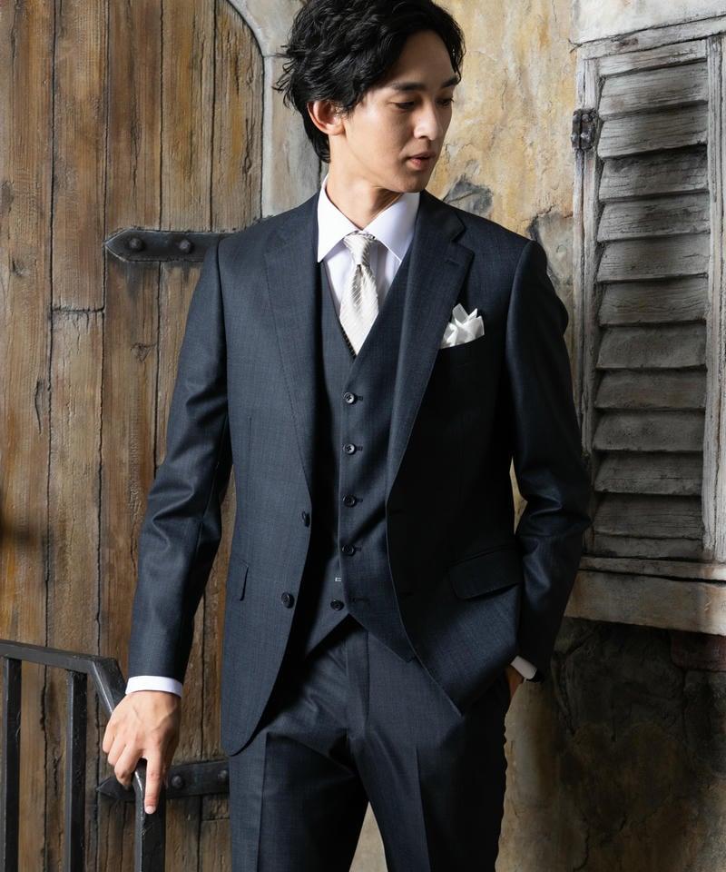 Select Shop 3ピースカラーフォーマルスーツ その他 x グレー系 | 結婚