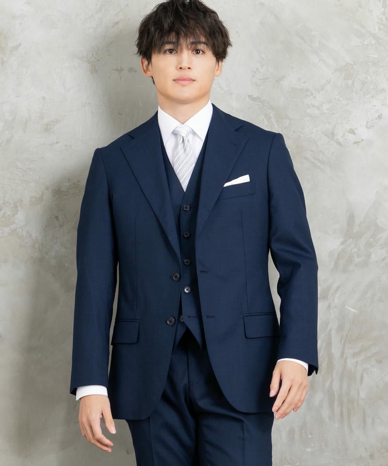 SUIT SQUARE 【7点セット】シャドーオーバーチェック・スリーピース