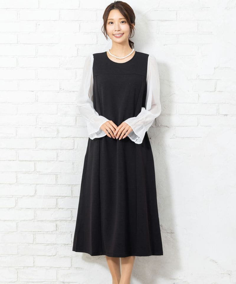 kaene カエン パイピングレースAラインドレス ブルー系 | 結婚式