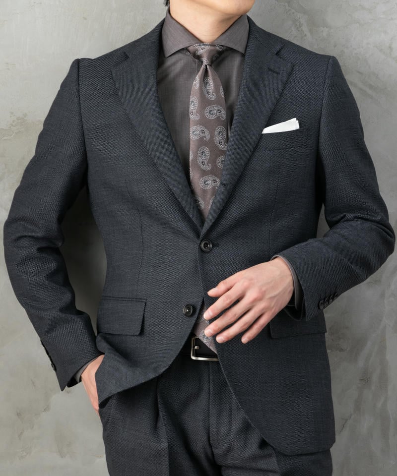 Select Shop [237352]クラシコバーズアイ・ツーピーススーツ グレー系