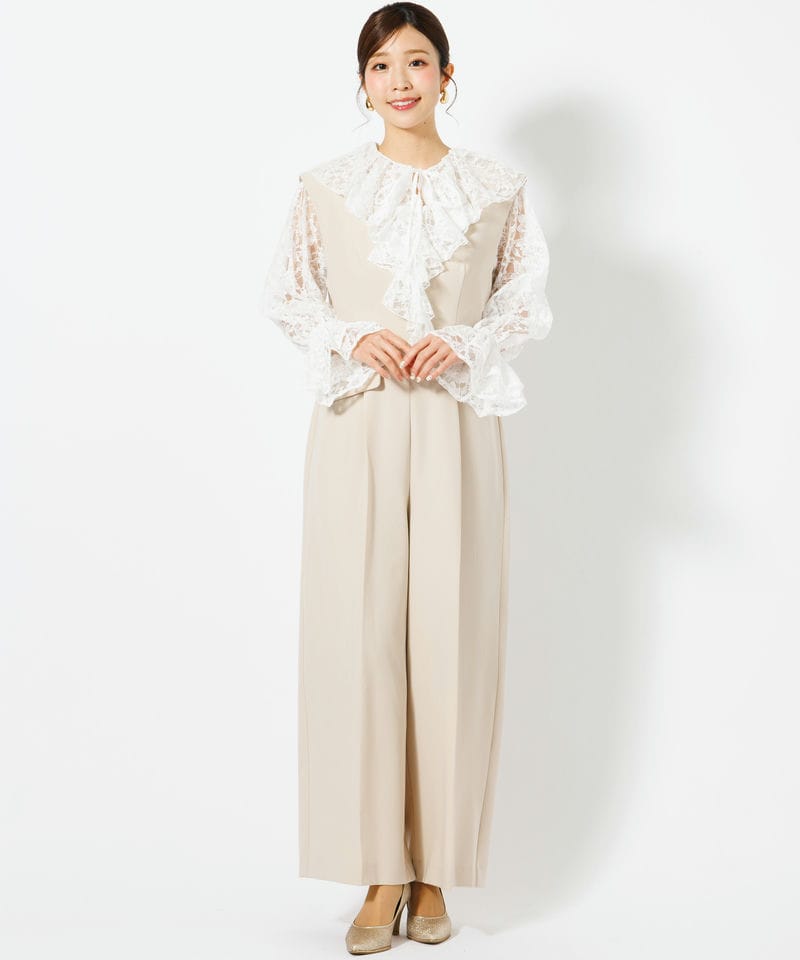 B:MING by BEAMS 【スーツ3点SET】異素材セットアップパンツスーツ
