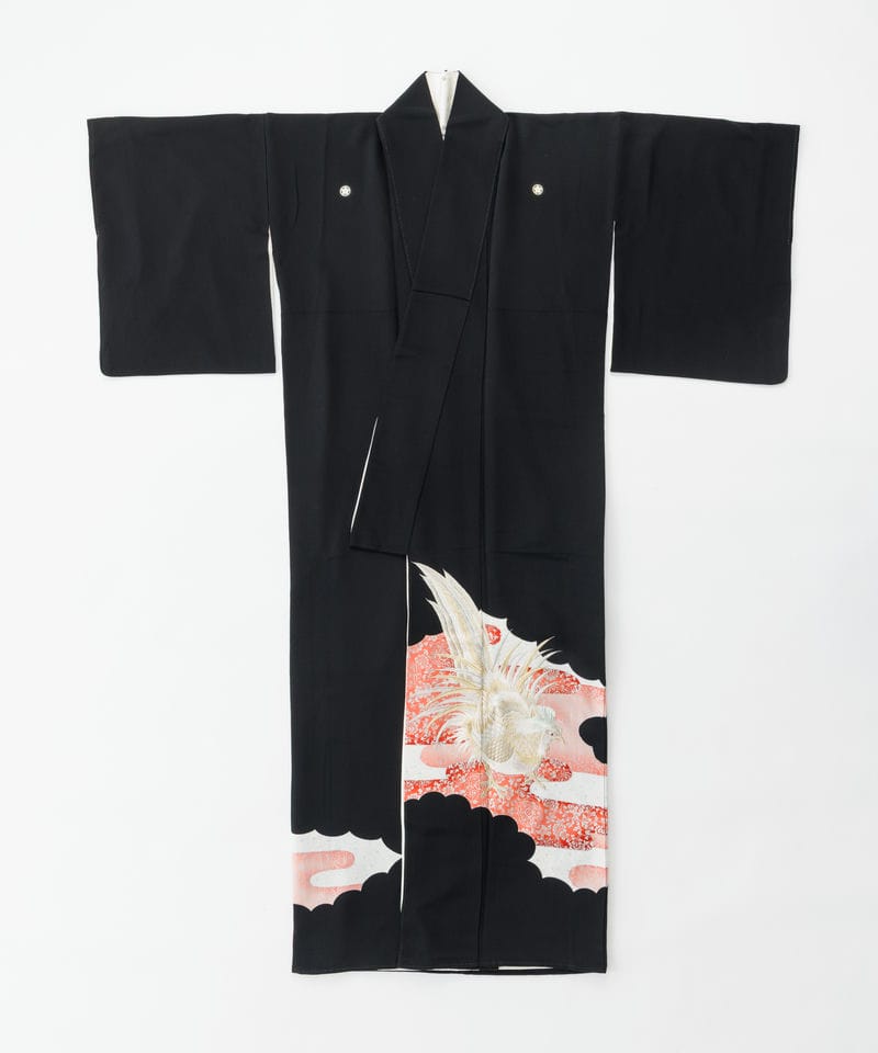 Select Shop 【黒留袖】白鳳凰に道長取り唐草文様 ブラック系 | 結婚式