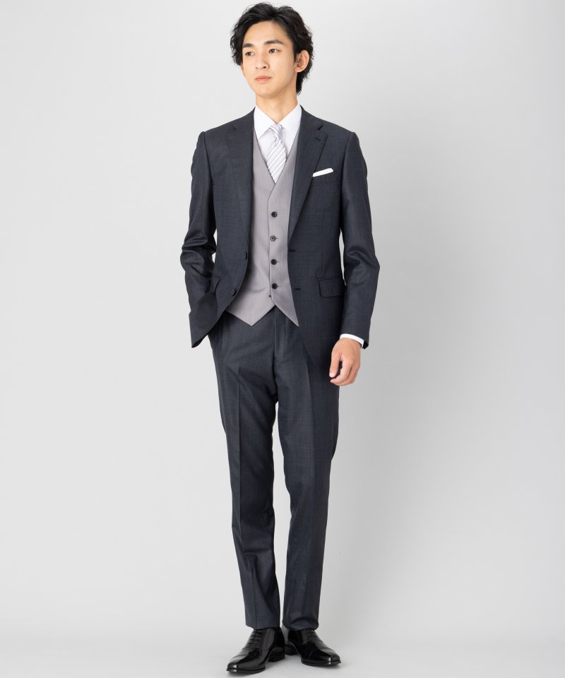Select Shop 3ピースカラーフォーマルスーツ その他 x グレー系 | 結婚