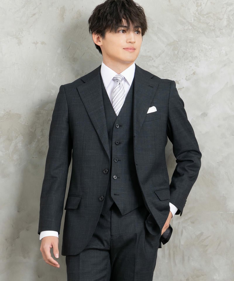 SUIT SQUARE 【7点セット】シャドーオーバーチェック・スリーピース