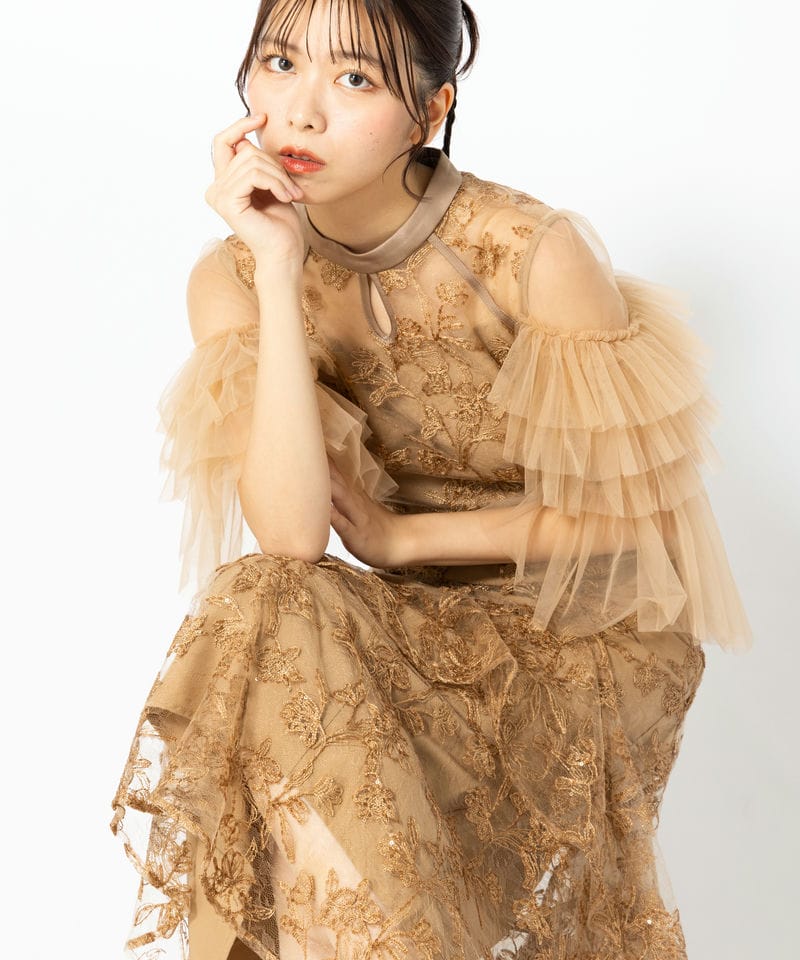 Leja/パーティードレス/ブラウン系のレンタルアイテム | 結婚式