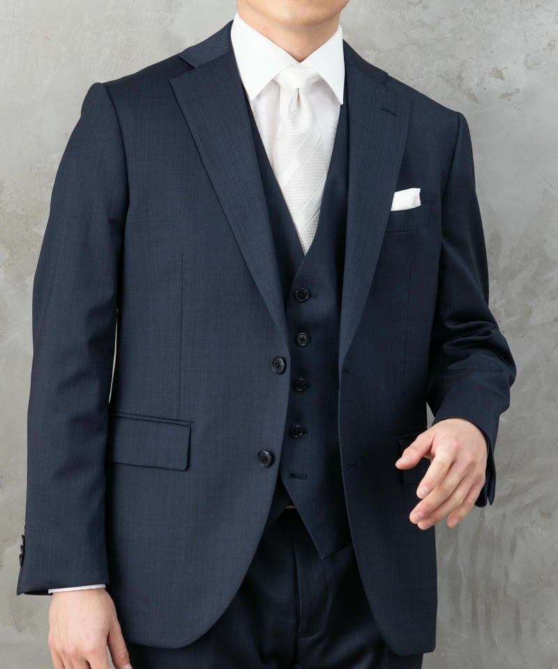 SUIT SQUARE スーツスクエア ピンヘッド・ストレッチスリーピース
