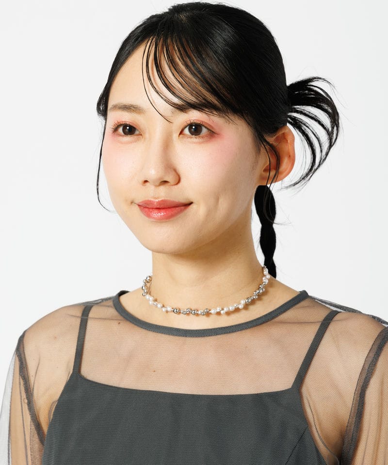 kaene カエン ミラージュパールチョーカー シルバー系 | 結婚式
