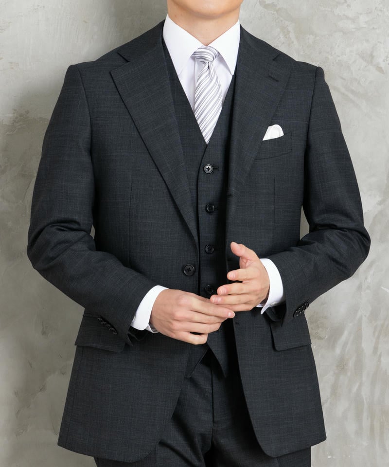 SUIT SQUARE 【7点セット】シャドーオーバーチェック・スリーピース