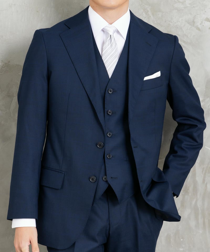 SUIT SQUARE 【7点セット】シャドーオーバーチェック・スリーピース