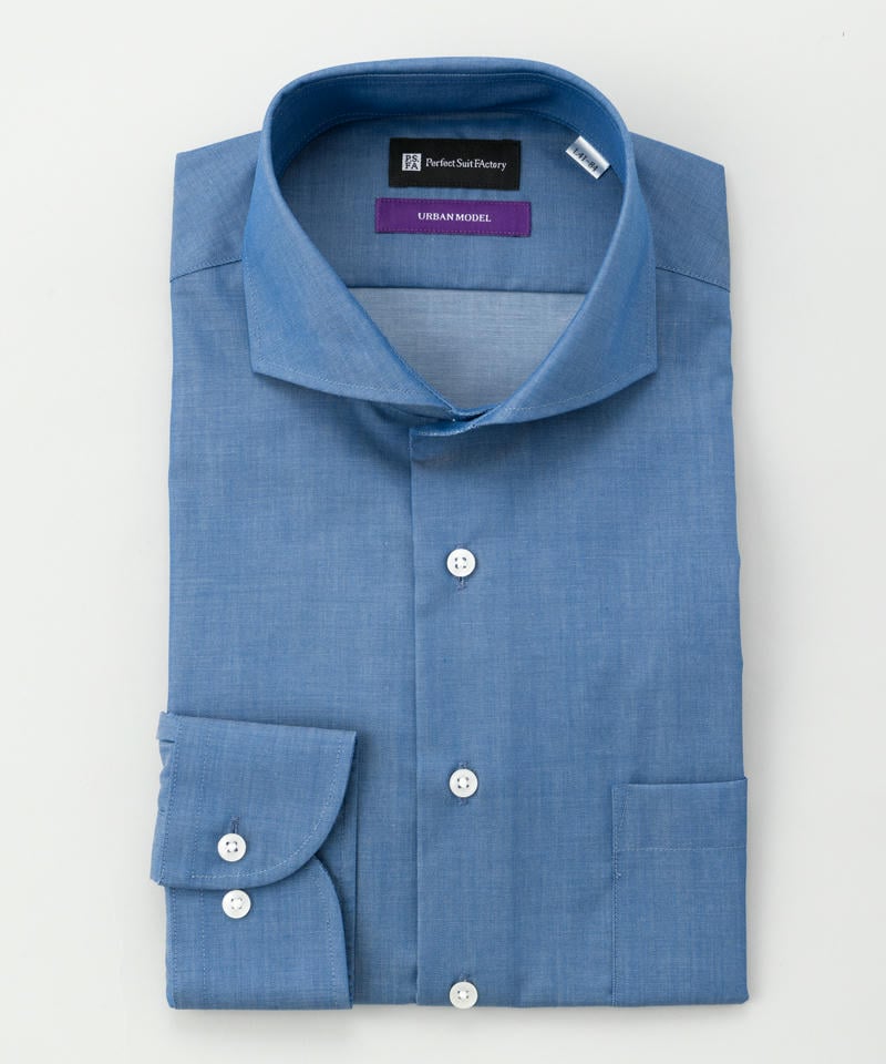 Maker's Shirt 鎌倉 マイクロギンガムチェックシャツ ブルー系 | 結婚