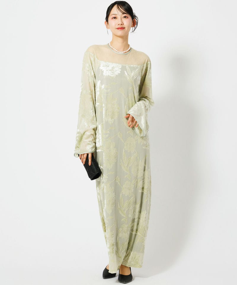Ameri VINTAGE アメリヴィンテージ シアージャガードAラインドレス