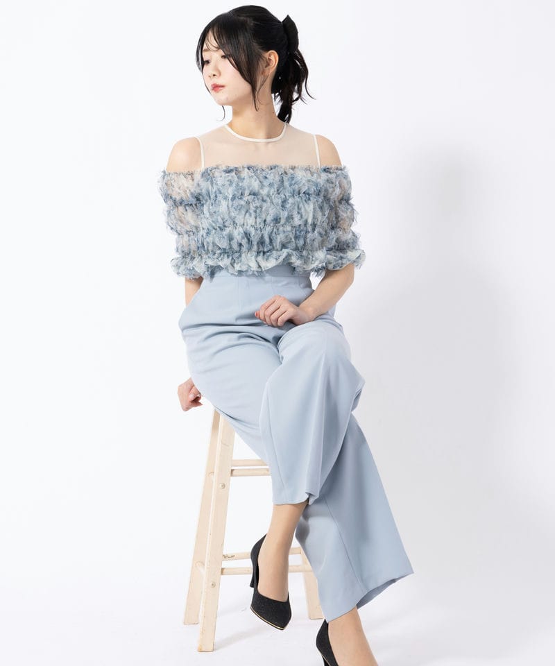 ラグナムーン結婚式セット LAGUNAMOON（ラグナムーン） ドレス LADYシアーボレロレイヤード