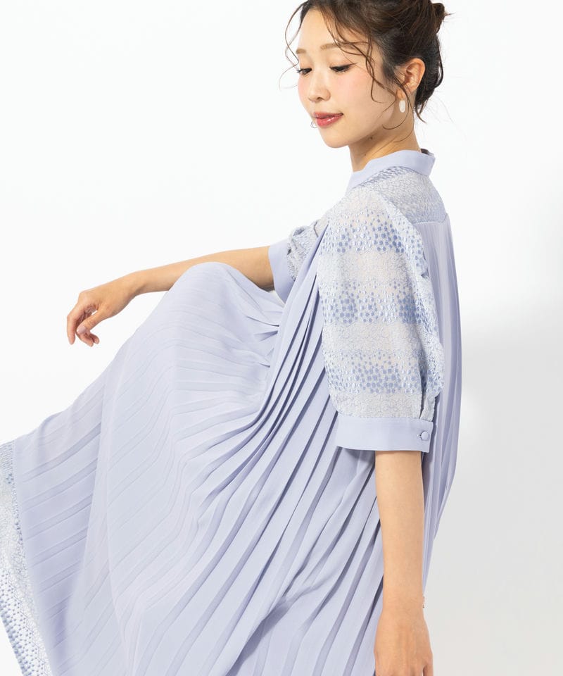 ANDRESD アンドレスド パイピングチュールドレス グリーン系 | 結婚式